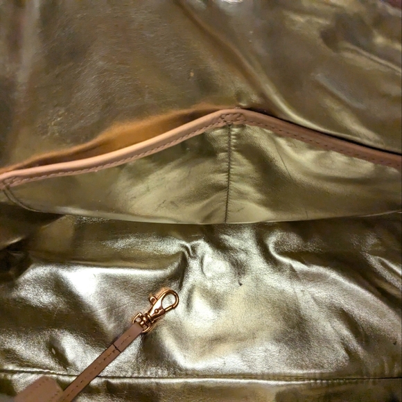 MICHAEL KORS Grayson Metallic Rose Gold Bag - Picture 8 of 15